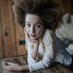 Лонгслив с бахромой Gingersnaps "Therese Eggnog", светло-желтый